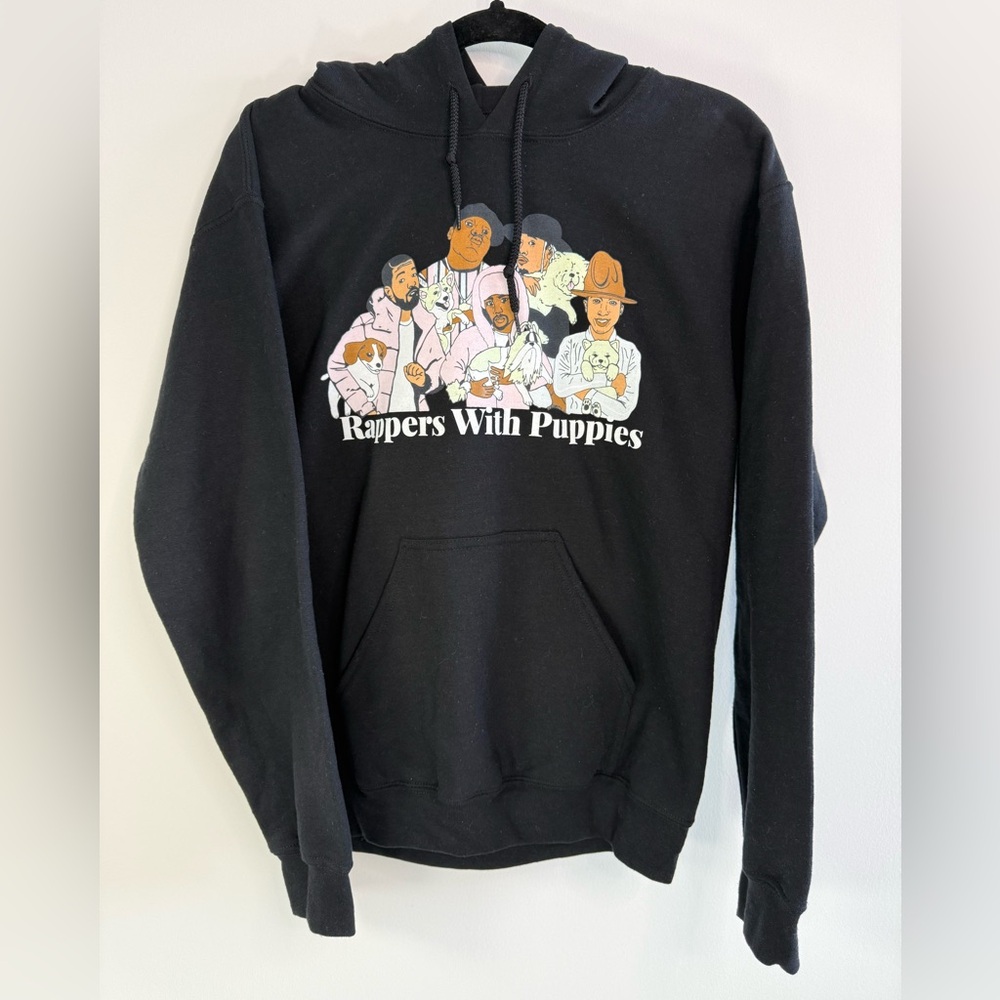 #22 Dog Limited Black Men's (Unisex) Hoodie Sweatshirt - Small